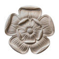 14-1/2" (Diam.) x 1" (Relief) - Roman Style Flower Medallion - [Plaster Material] - Brockwell Incorporated