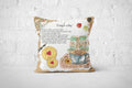 A Hug in a Mug Cushion - The Painted Poem