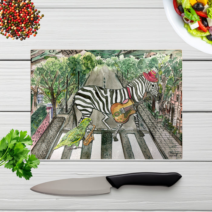 Abbey Road Glass Chopping Board