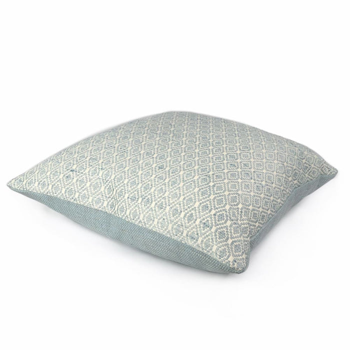Averie Aquamarine Diamonds Geometric Pillow Cover - Aloriam