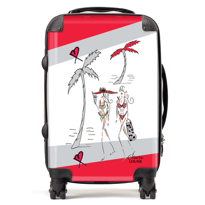 Beach Birds Suitcase Collection