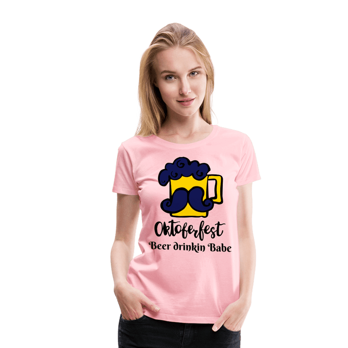 Beer drinkin babe - pink