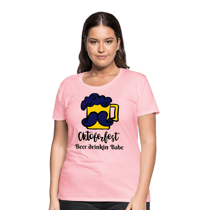 Beer drinkin babe - pink