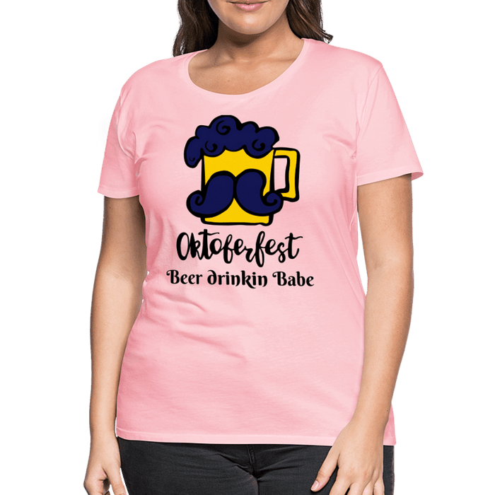 Beer drinkin babe - pink
