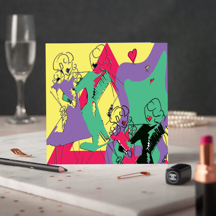 Bestie Greeting Card - Pack of 6