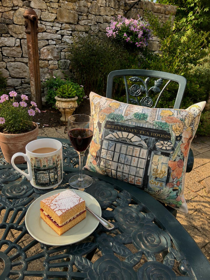 Bettys In Full Bloom Gift Cushion