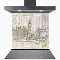 Big Ben and The Houses of Parliament Kitchen Glass Splashback