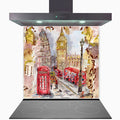 Big Ben Kitchen Glass Splashback