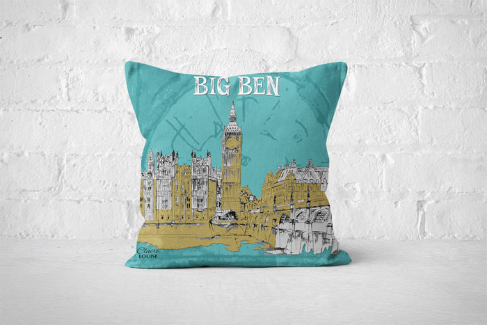 Big Ben Urban Icons Cushion