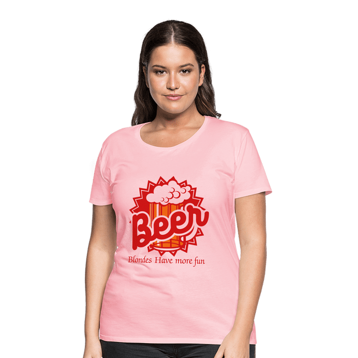 Blondes Have more fun - pink