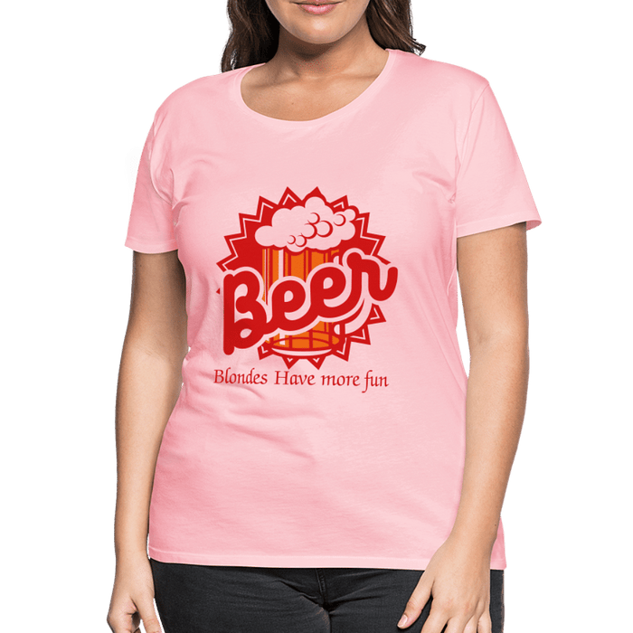 Blondes Have more fun - pink
