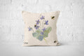 Botanical Morning Glories Cushion