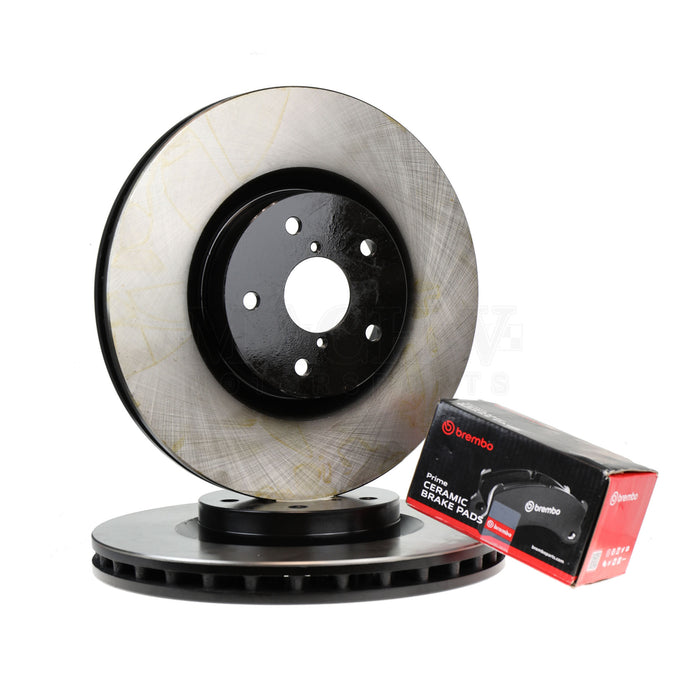 Brake Pad/Rotor Kit 2002 WRX Front Basic