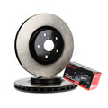 Brake Pad/Rotor Kit 2008-2014 WRX Front Basic