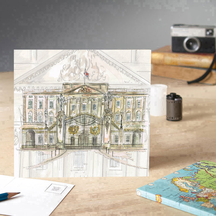 Buckingham Palace London Greeting Card - Pack of 6