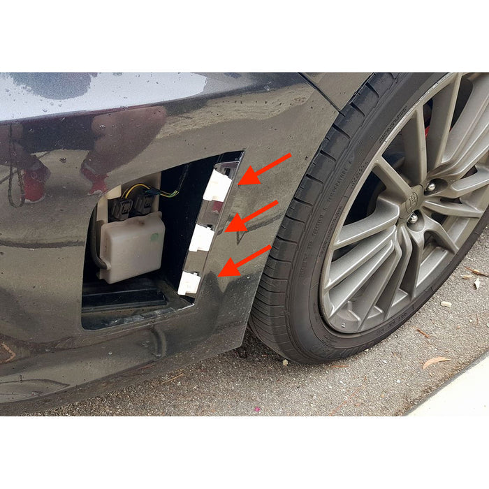 Bumper Vent Clips 2011-2014 WRX and 2008-2014 STI