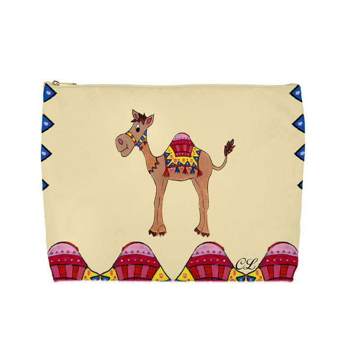 Camel Cosmetic Bag