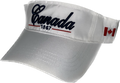 Canada 1867 White Visor w/ Canada Flag