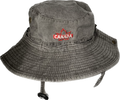 Canada Maple Leaf Adult Grey Bucket Hat with Draw String