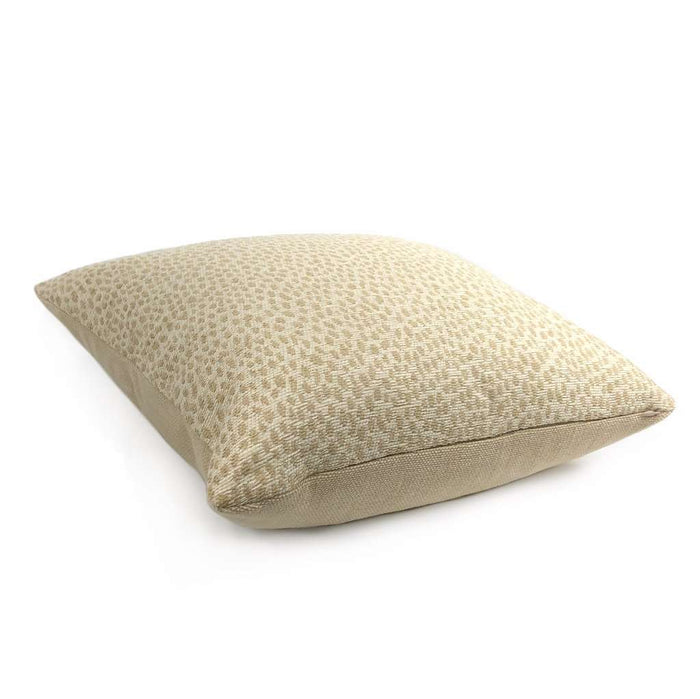 Chester Biscuit Beige Chenille Dots Pillow Cover Cushion Pillow Case Euro Sham 16x16 18x18 20x20 22x22 24x24 26x26 28x28 Lumbar Pillow 12x18 12x20 12x24 14x20 16x26 by Aloriam