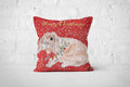 Christmas Bunny Cushion