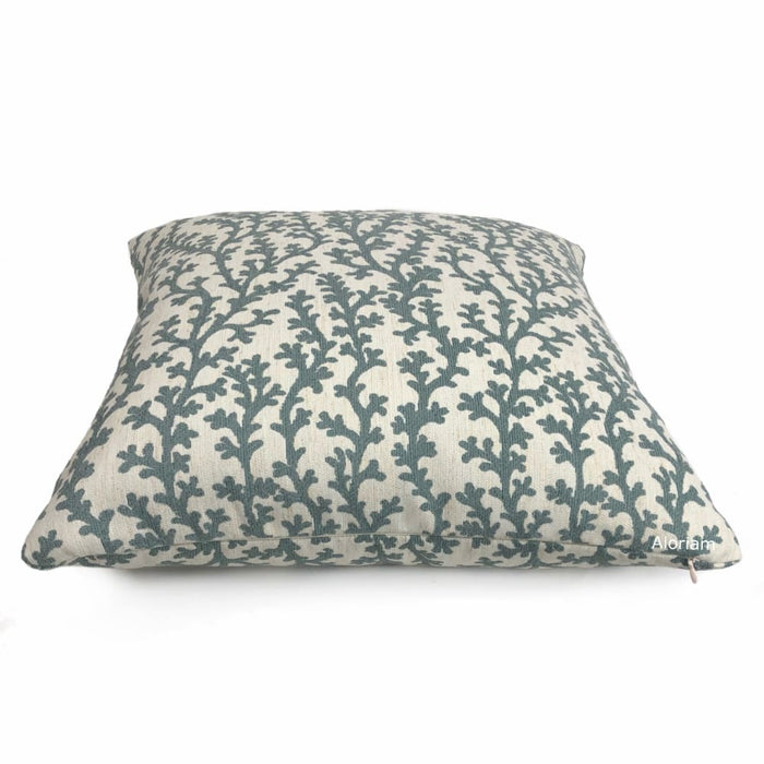 Beatrix Sage Green Floral Vine Pillow Cover - Aloriam