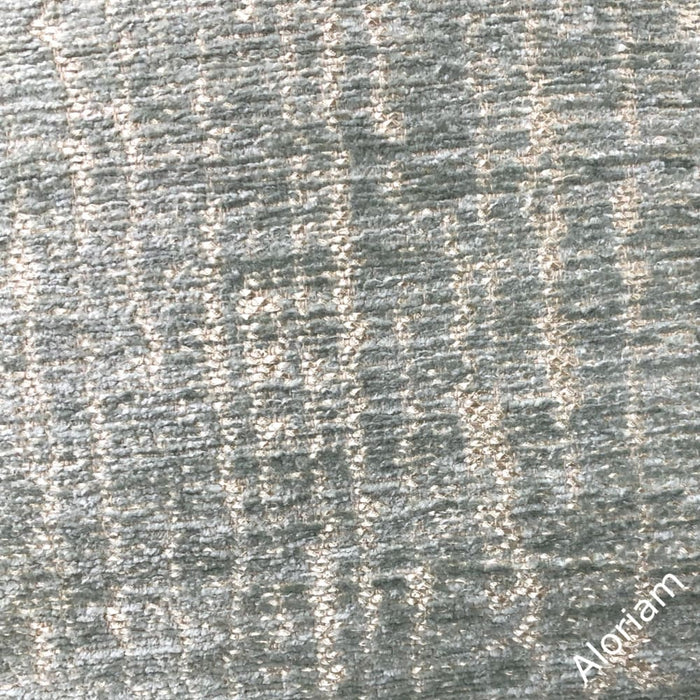 Cerwyn Glacial Green Ecru Texture Pillow Cover - Aloriam