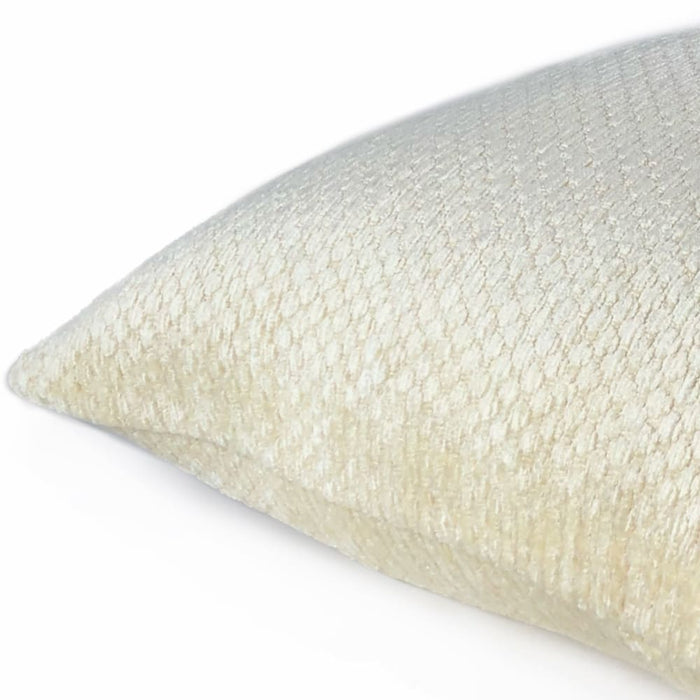 Dorchester Hobnail Texture Buttercream Chenille Pillow Cover - Aloriam
