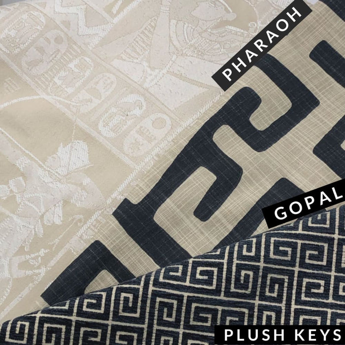 Egyptian Pharoah Cream Beige Pillow Cover - Aloriam