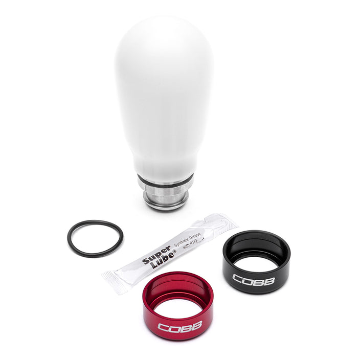 Cobb 5-Speed Tall Weighted Delrin Shift Knob