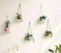 Combo of five wooden shelves..