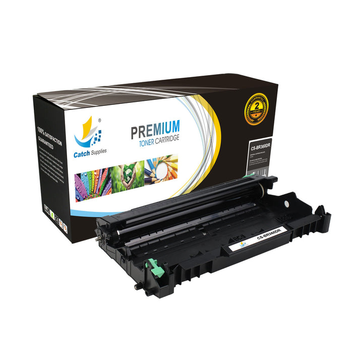 Compatible Brother DR-360 Compatible Drum Unit Toner Cartridges, 2-Pack | Catch Supplies