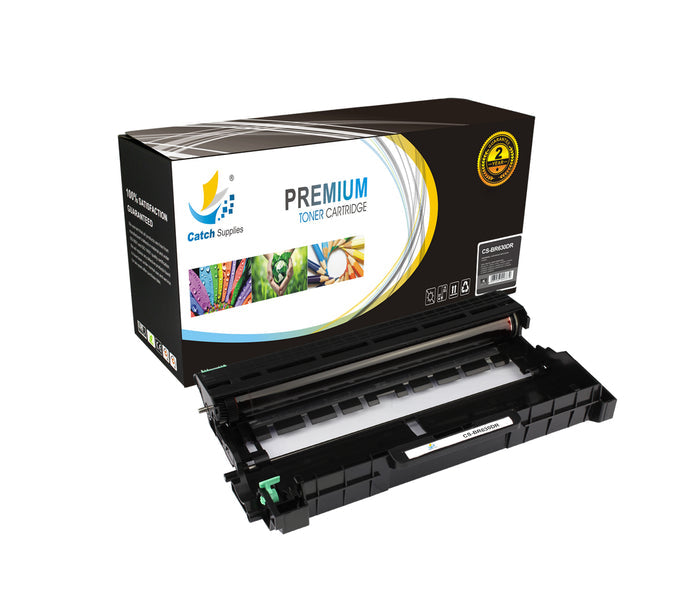 Compatible Brother DR-630 Compatible Drum Unit Toner Cartridges, 2-Pack | Catch Supplies