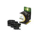 Compatible Brother LC205C LC-205C, LC205M LC-205M, LC205Y LC-205Y High-Yield Cyan, Magenta & Yellow Ink Cartridges, 3-Pack, for MFC-J4320DW MFC-J4420DW MFC-J4620DW Printers