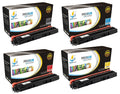 Compatible Brother TN-210BK, TN-210C, TN-210M, TN-210Y Standard-Yield Toner Cartridges, 4-Pack