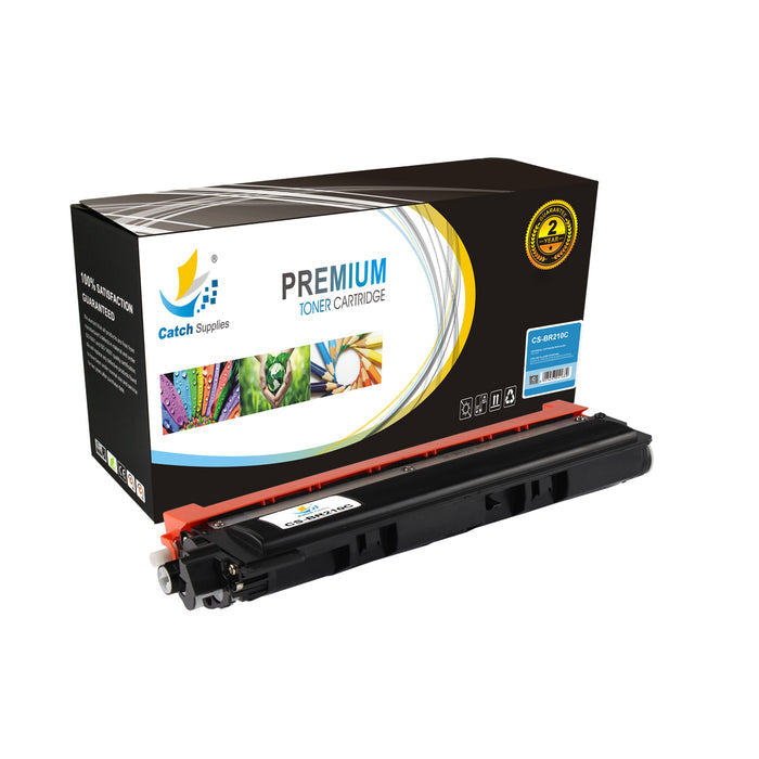 Compatible Brother TN-210BK, TN-210C, TN-210M, TN-210Y Standard-Yield Toner Cartridges, 4-Pack