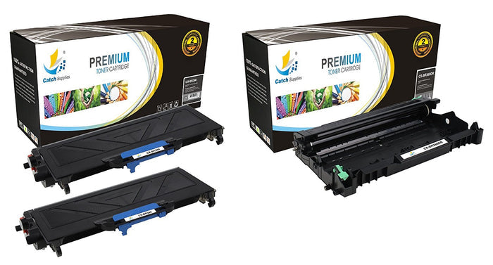 Compatible Combo pack of 2 TN360 Jumbo-Yield Toner Cartridge and 1 DR360 Drum Unit