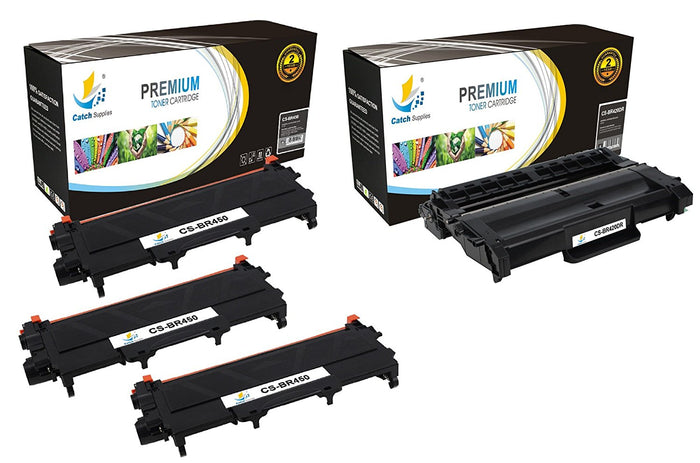 Compatible Combo pack of 3 TN450 Toner Cartridges and 1 DR420 Drum Unit | Catch Supplies