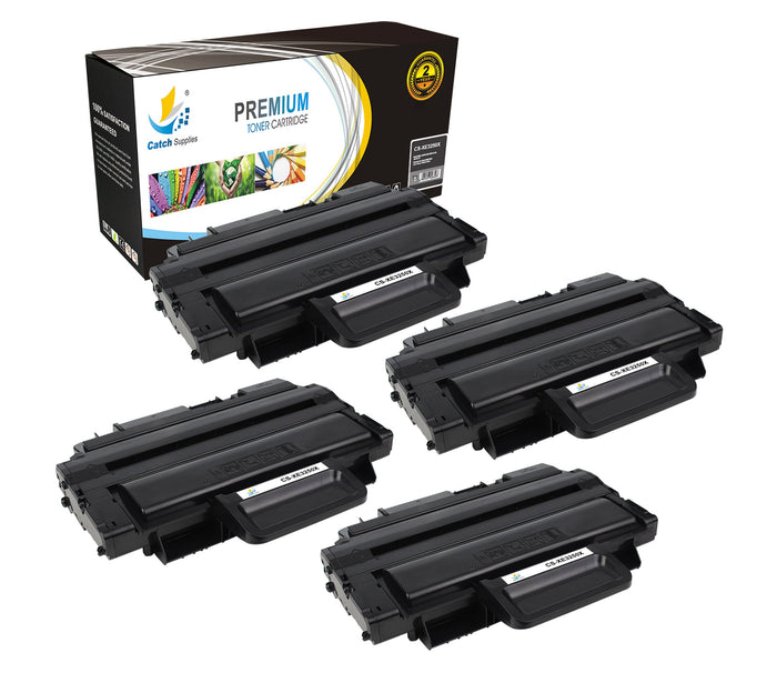 Compatible Xerox 106R01374 High-Yield Black Toner Cartridge Toner Cartridges, 4-Pack