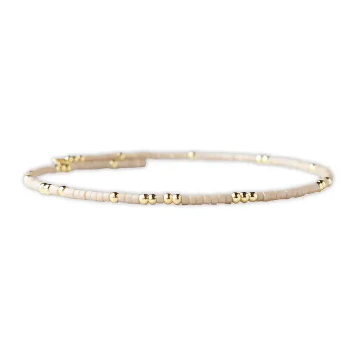 Confetti Bangle - Latte
