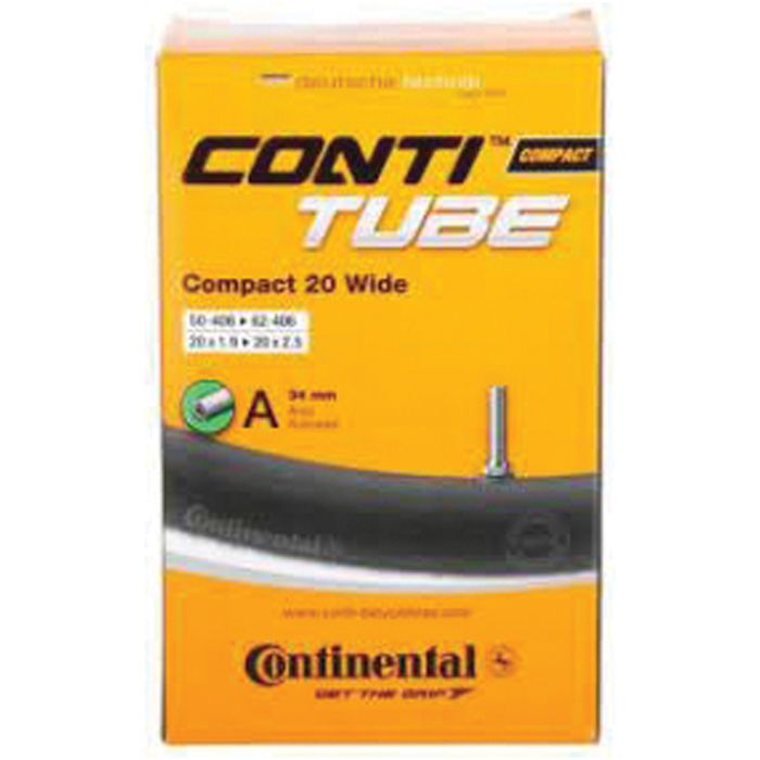Bicycle Tube 20X1.9-2.5 Schrader Valve 34mm