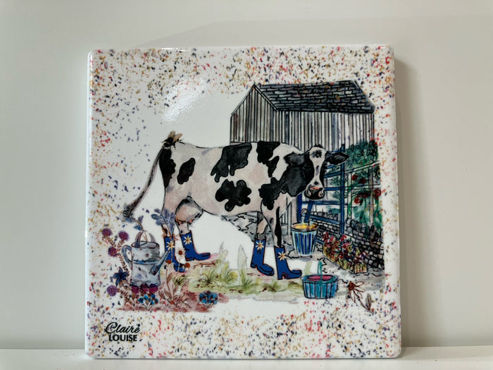 Cow Tile Coaster