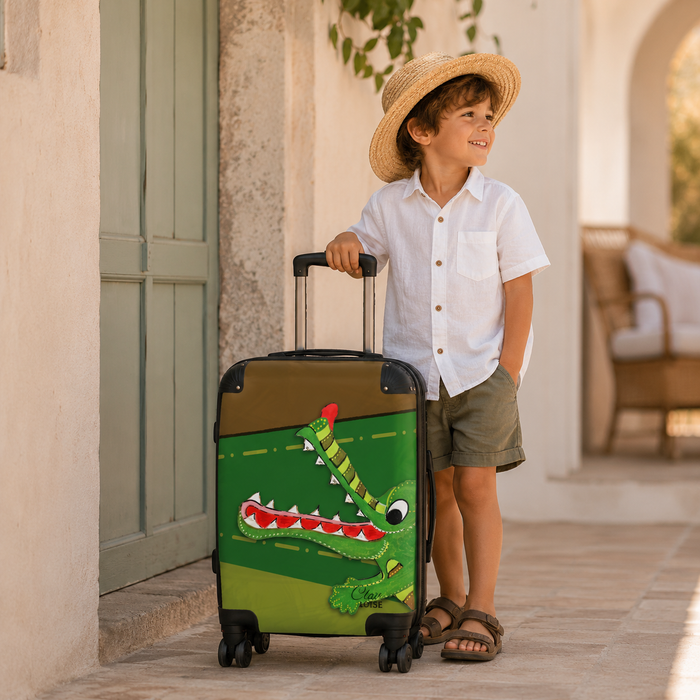 Crocodile Suitcase Collection