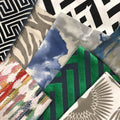 Designer Fabric Remnant Scrap Lots - Home Decor Fabric Pieces (4 Pound Pack) - FREE USA SHIPPING - Aloriam