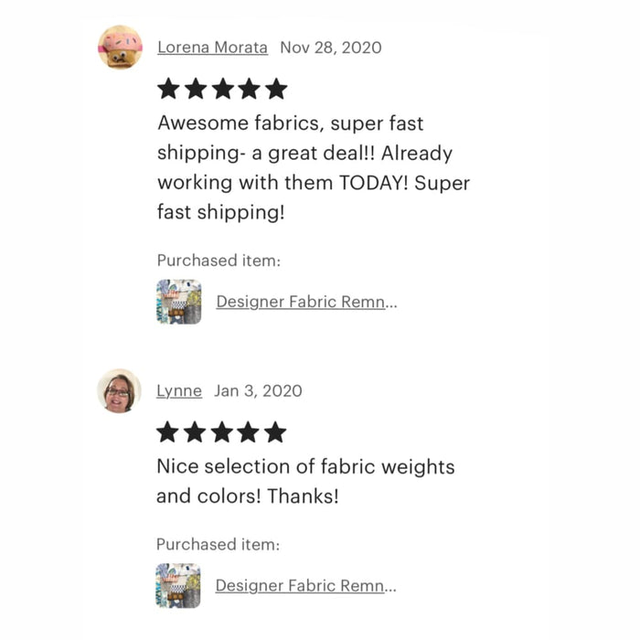 Designer Fabric Remnant Scrap Lots - Home Decor Fabric Pieces (4 Pound Pack) - FREE USA SHIPPING - Aloriam