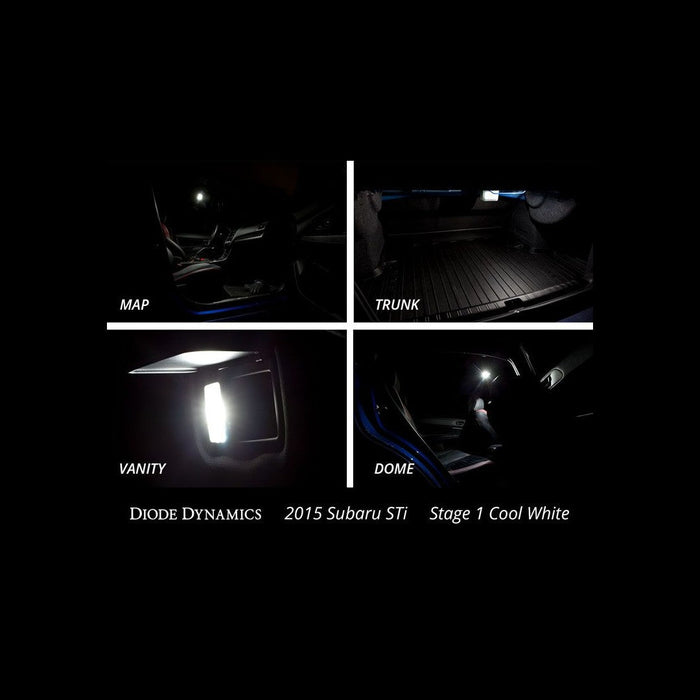 Diode Dynamics LED Interior Lamp Kit 2002-2007 WRX/STI