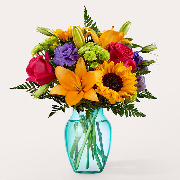 Double Rainbow Bouquet – BUEHLER'S FLORAL, Wooster OH