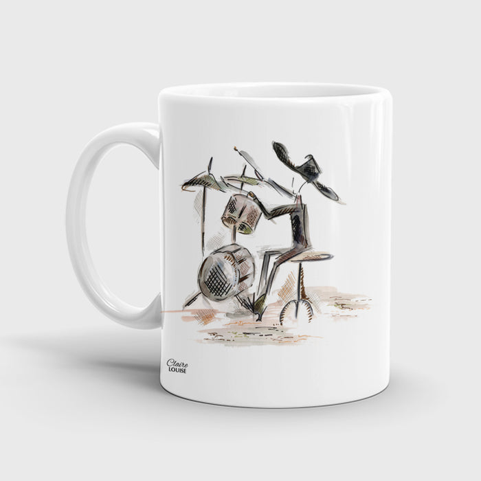 Drums Ceramic Mug