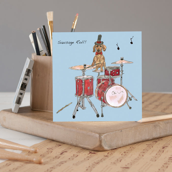 Drums Greeting Card - Pack of 6
