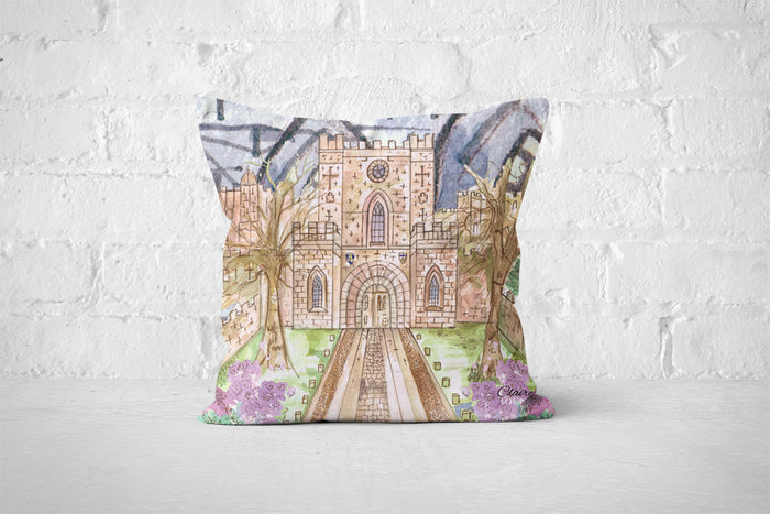 Durham Castle Cushion
